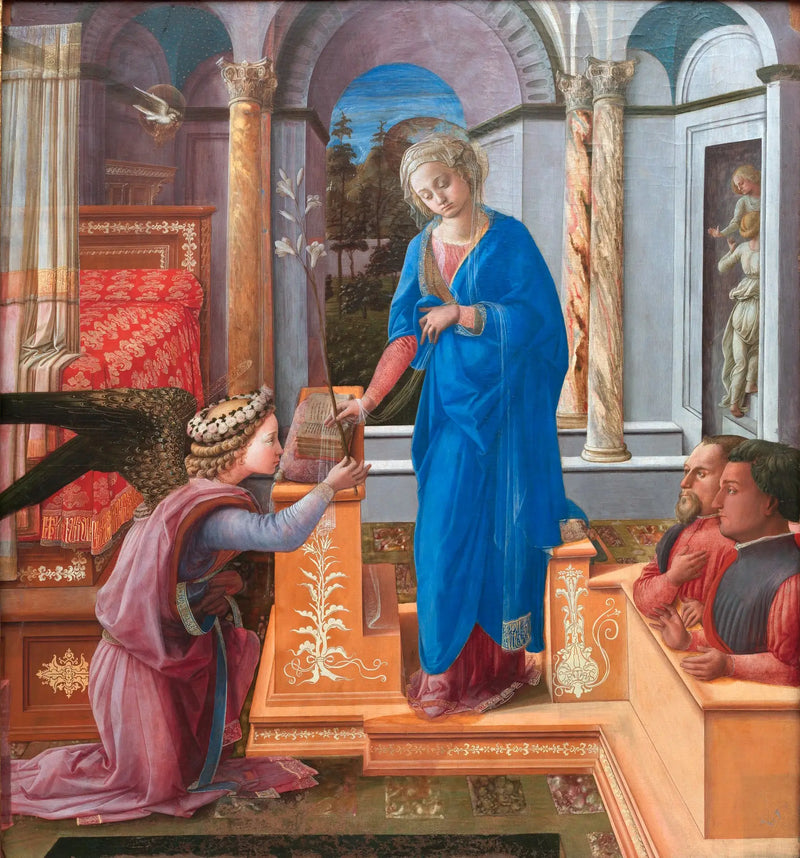 İki Bağışçıya Selam Durma - Fra Filippo Lippi