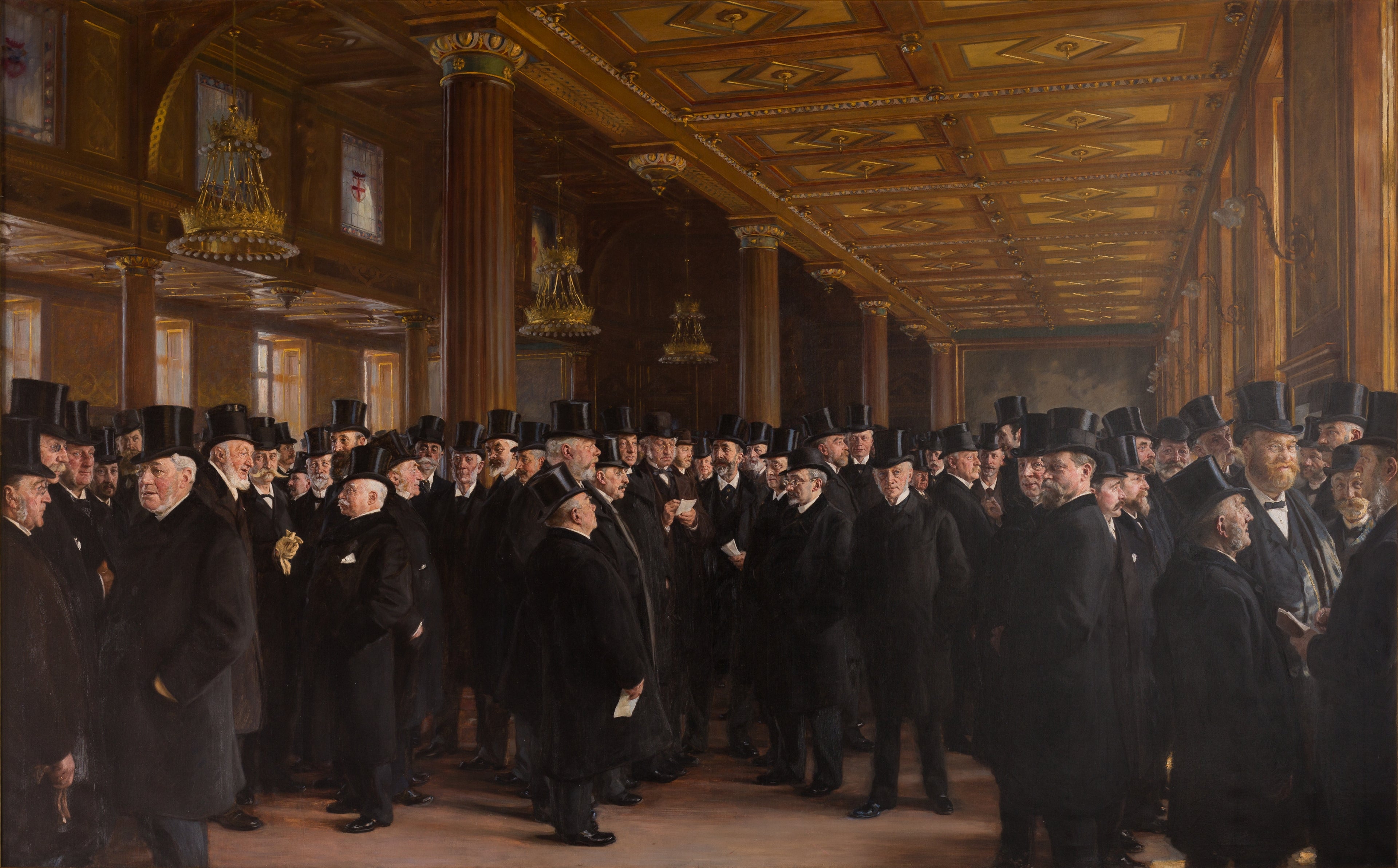 Kopenhag Borsası - Peder Severin Krøyer