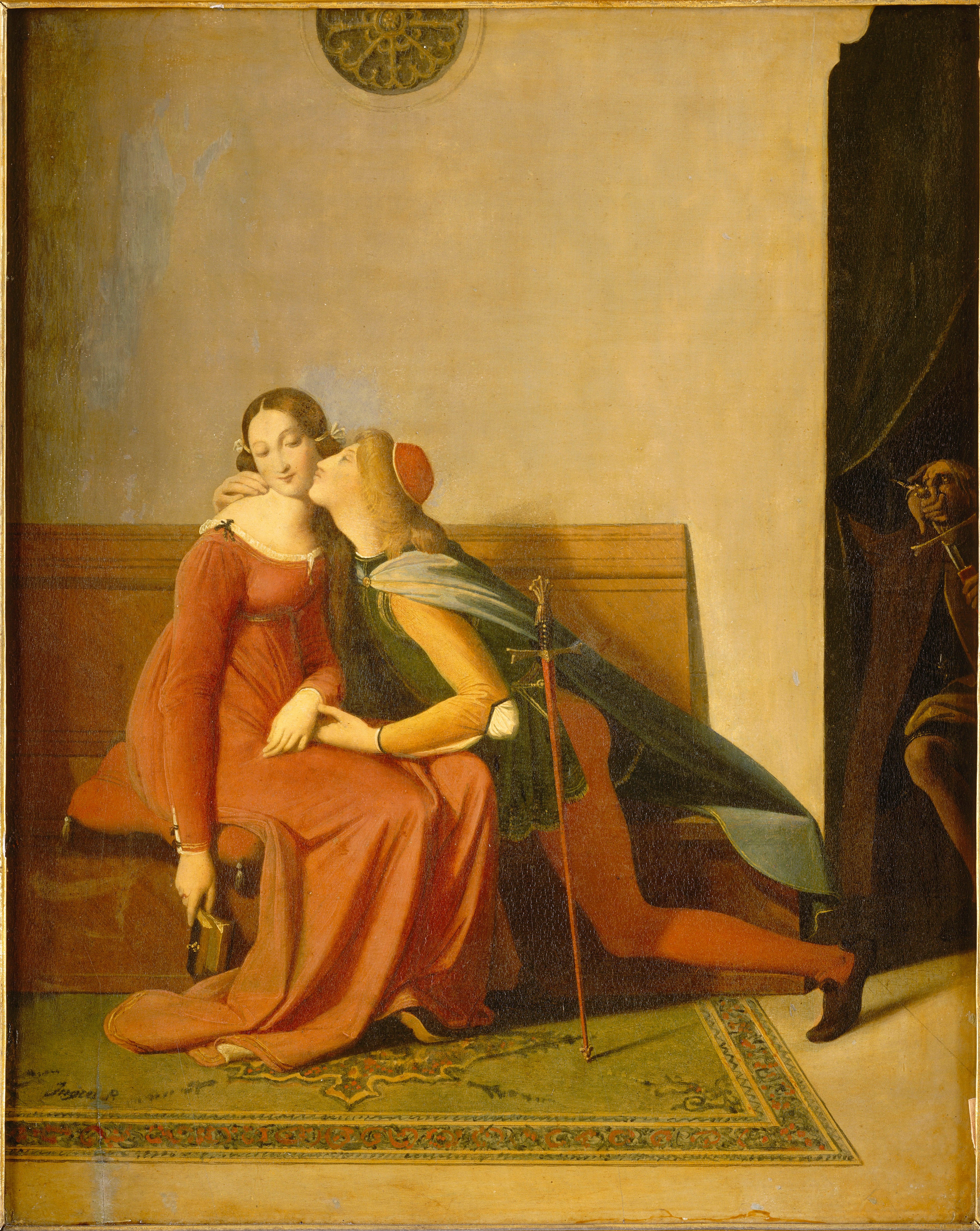 Paolo ve Francesca - Jean-Auguste-Dominique Ingres