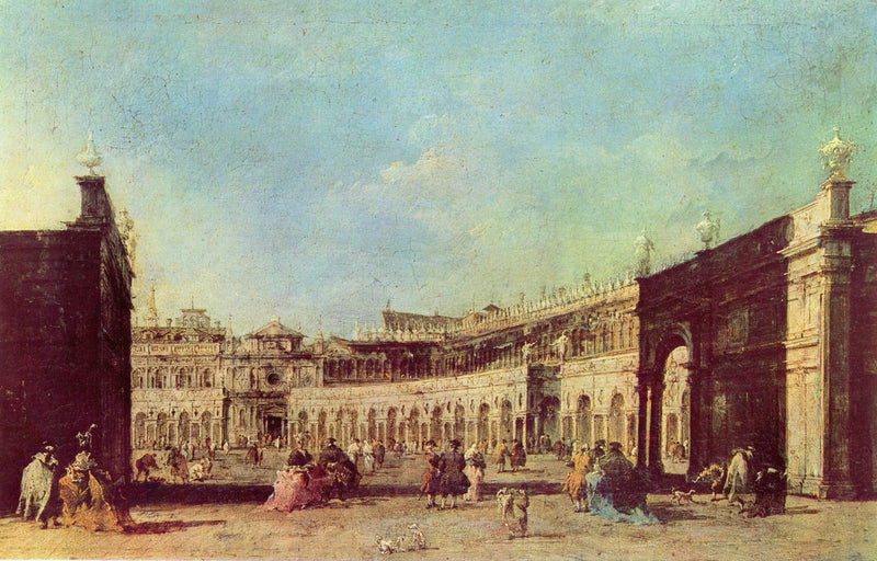 Saint-Marc Meydanı - Francesco Guardi