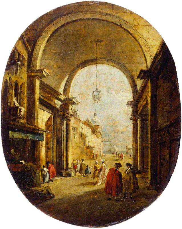 Torre dell'Orologio Kemeri ile Kaprisyo - Francesco Guardi