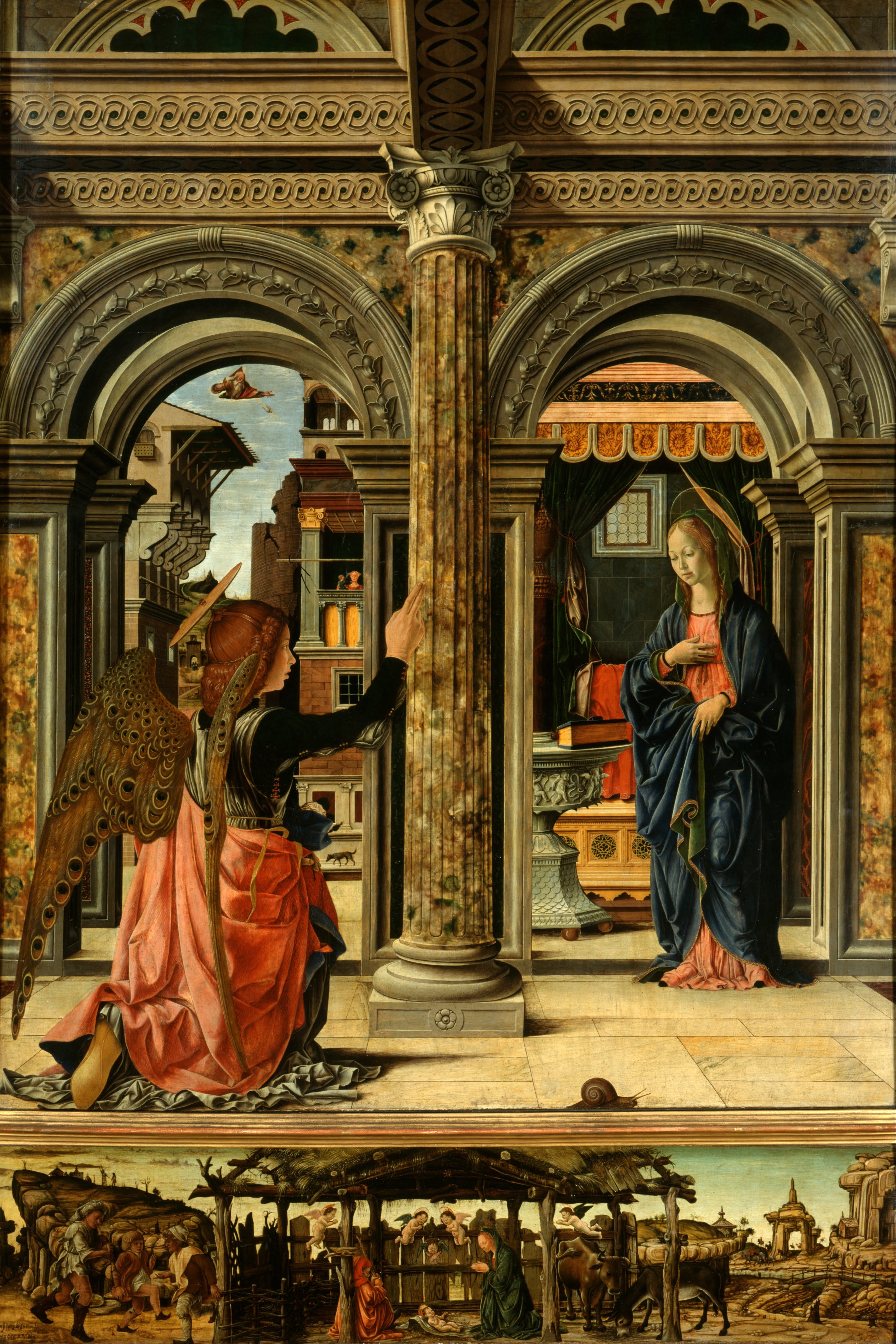 L'Annonciation - Francesco del Cossa