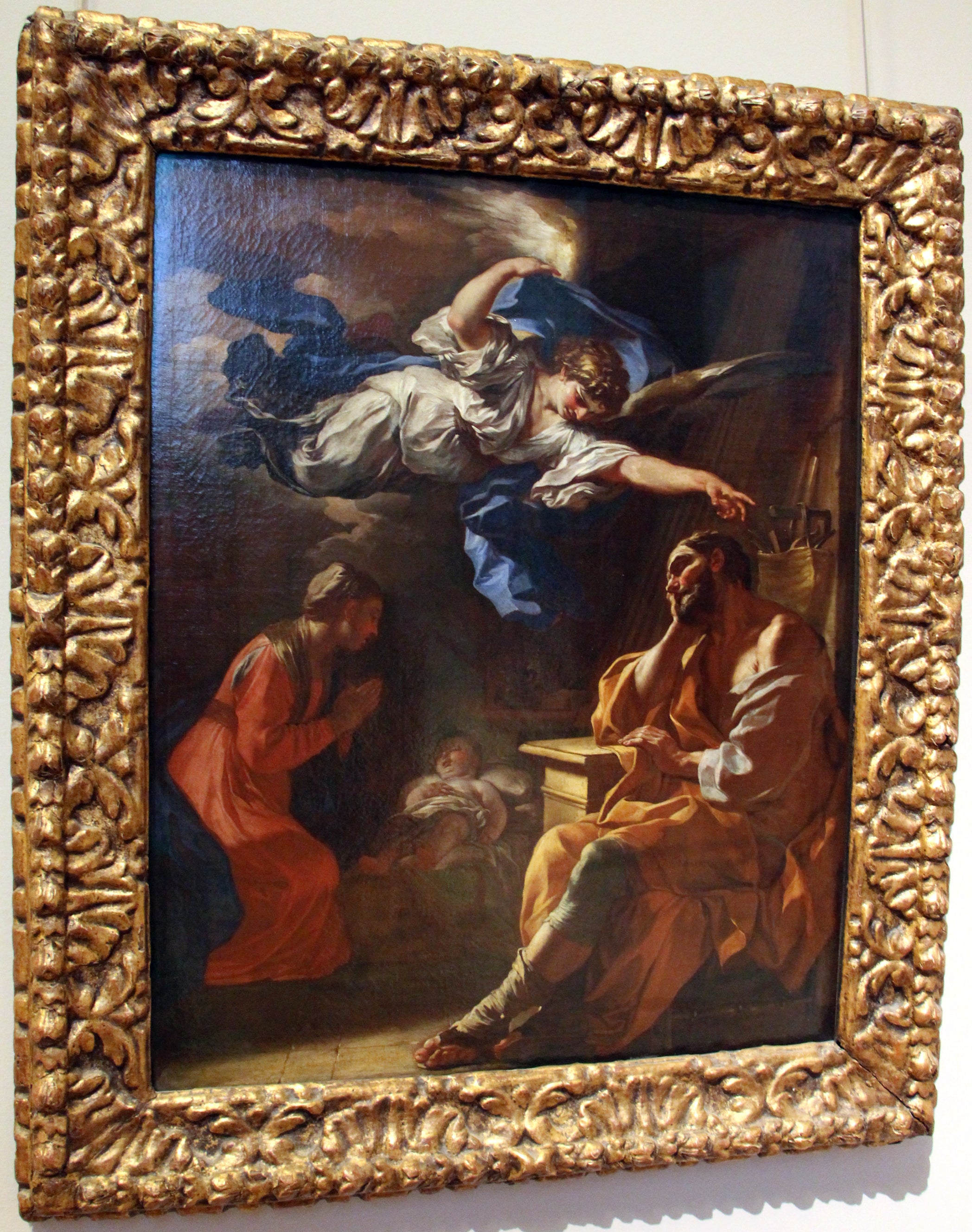 Le Songe de saint Joseph - Francesco Solimena - Alpha Reproduction