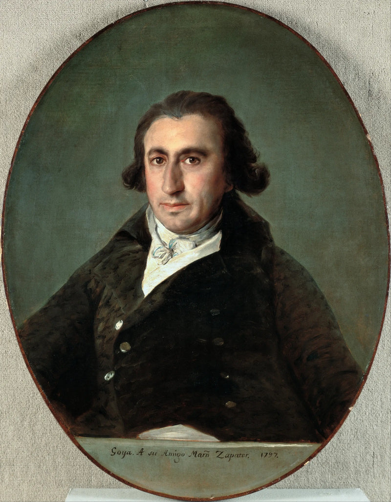 Martín Zapater Portresi - Francisco de Goya