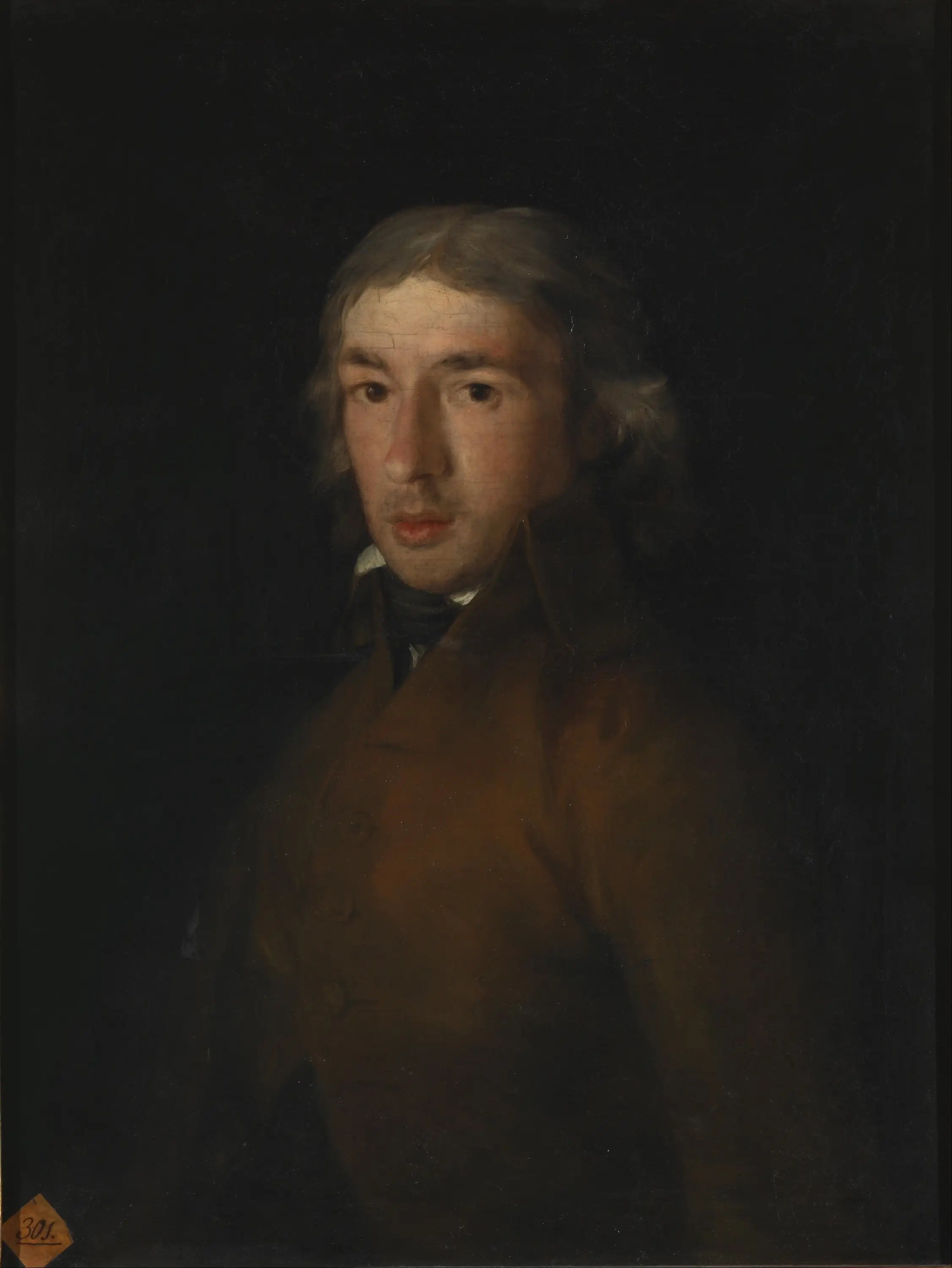 Reproduction du tableau « Leandro Fernández de Moratín - Francisco de Goya » par Alpha Reproduction en peinture à l’huile