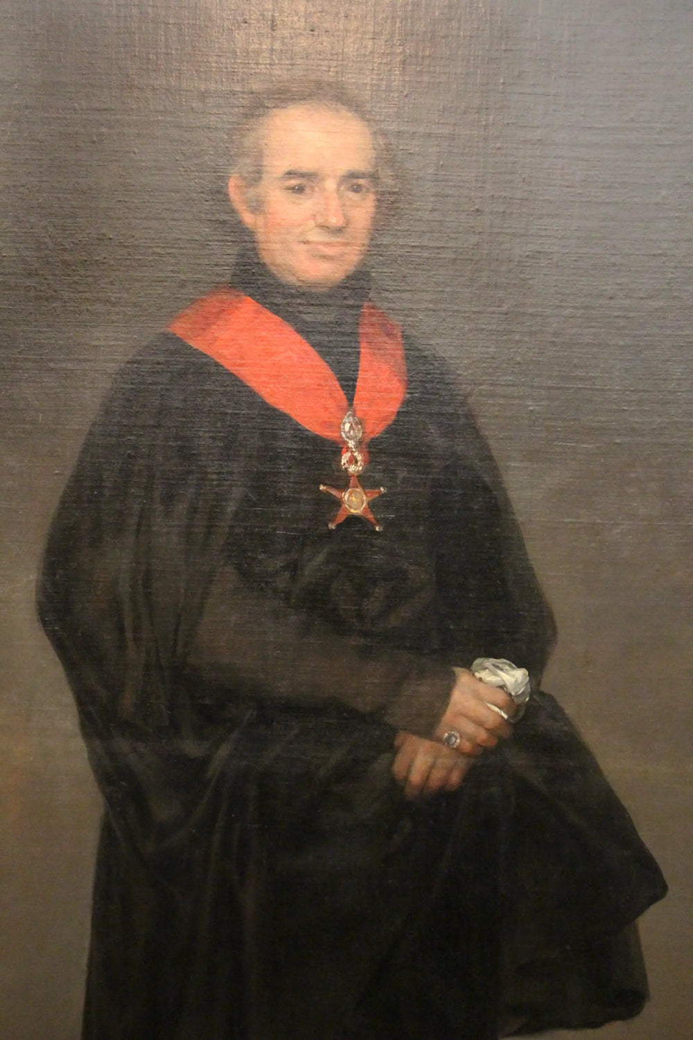 Reproduction du tableau « Juan Antonio Llorente - Francisco de Goya » par Alpha Reproduction en peinture à l’huile