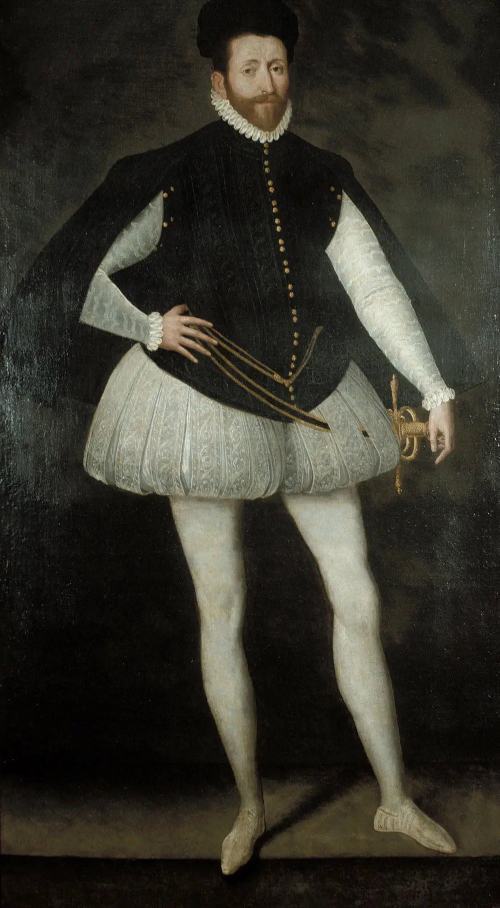 Un noble de la cour des Valois - François Clouet - Alpha Reproduction