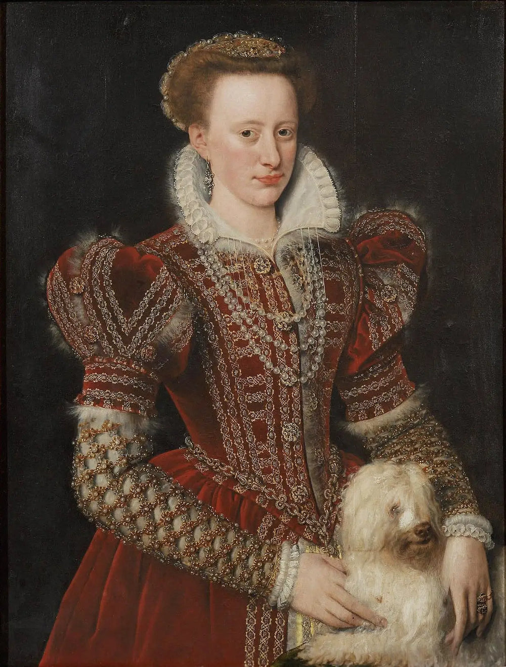 Portrait présomptif de Marguerite de France (1553-1615) - François Clouet - Alpha Reproduction