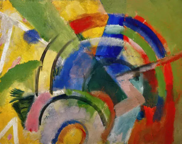 Küçük Kompozisyon IV - Franz Marc