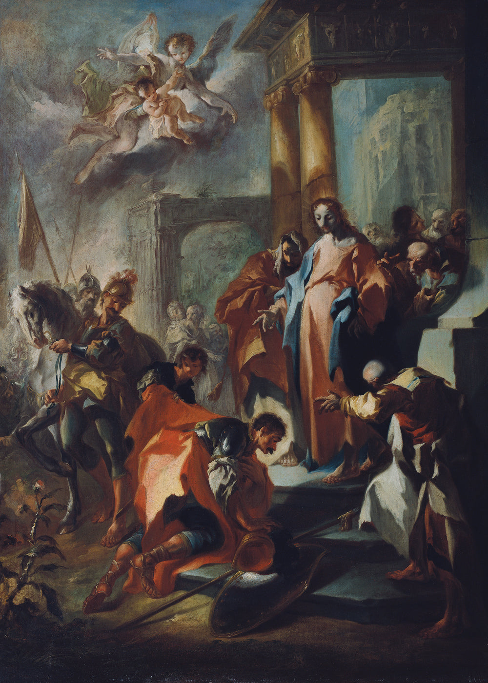 Le Christ et le capitaine de Capharnaüm - Franz Anton Maulbertsch