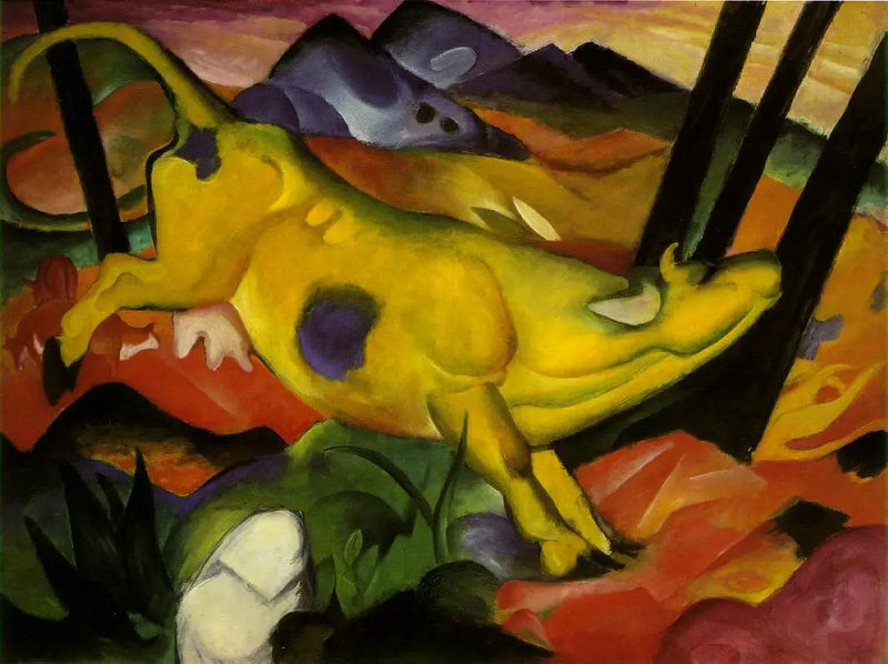 Sarı İnek - Franz Marc