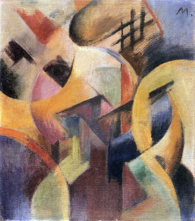 Küçük Kompozisyon I - Franz Marc