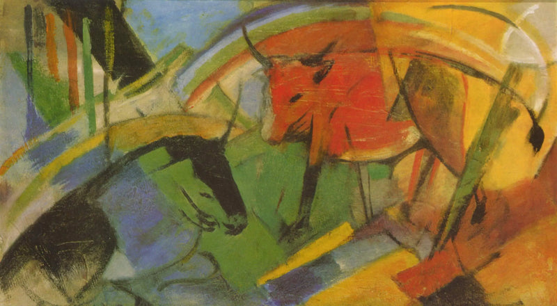 Sığır - Franz Marc