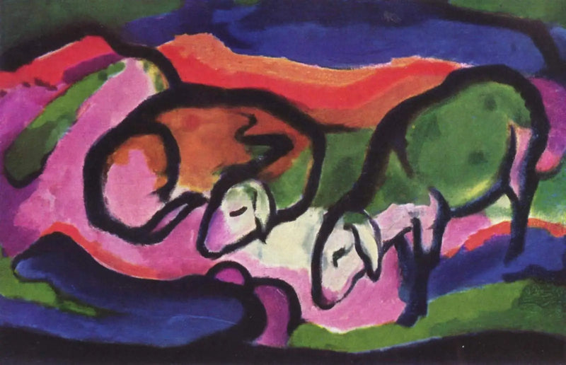 Koyun - Franz Marc
