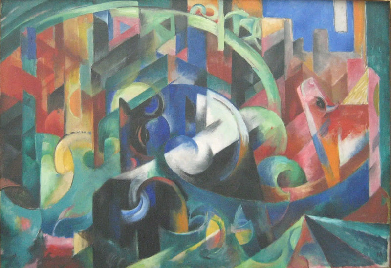 Sığırlar I - Franz Marc