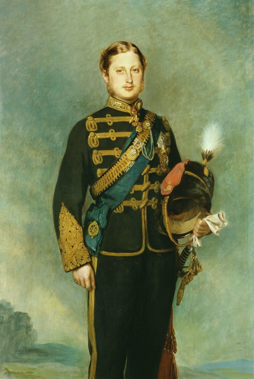 Édouard VII (1841-1910) alors prince de Galles - Franz Xaver Winterhalter