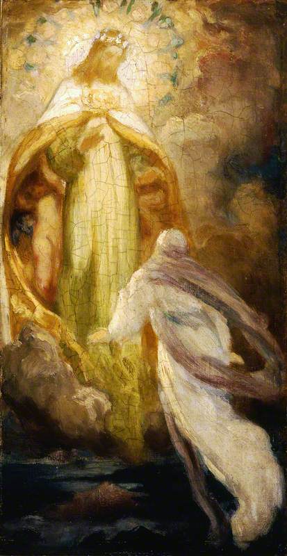 Esquisse pour « Un rêve » - Frederic Leighton