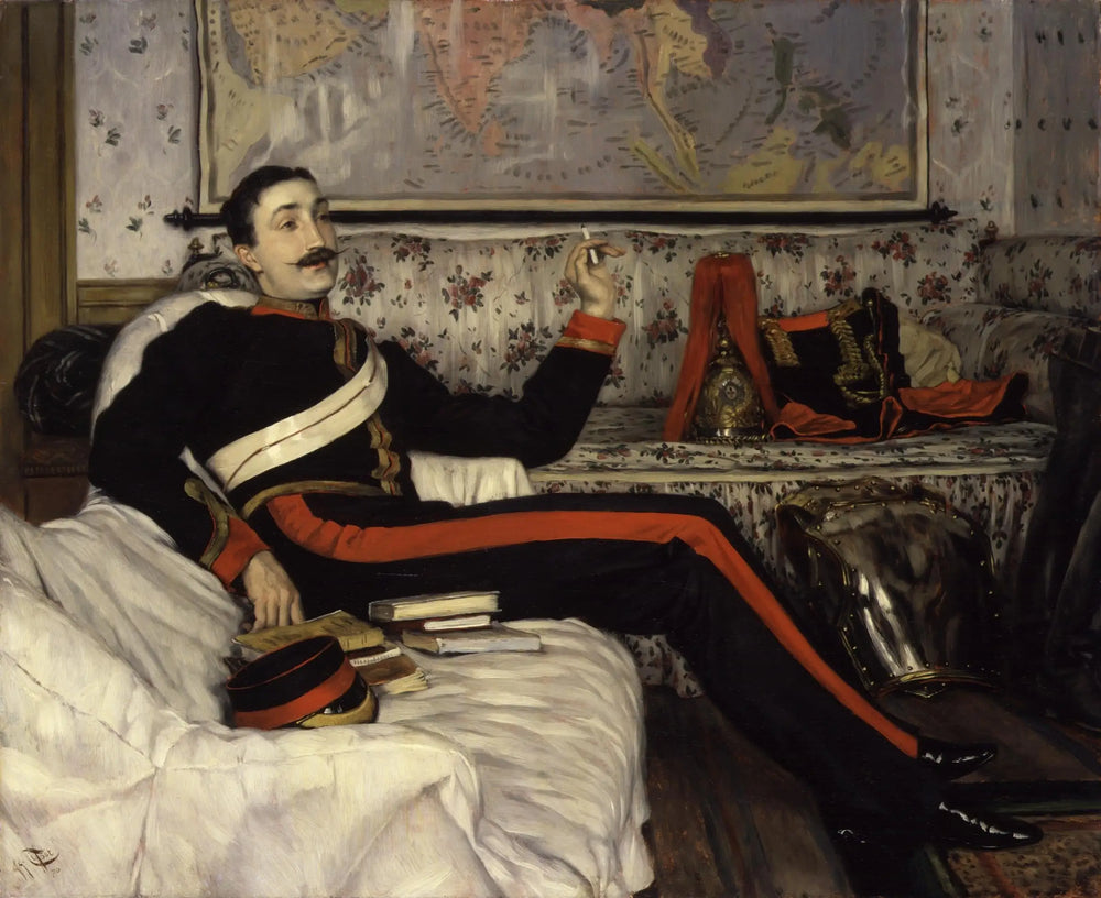 Frédéric Burnaby - James Tissot - Alpha Reproduction