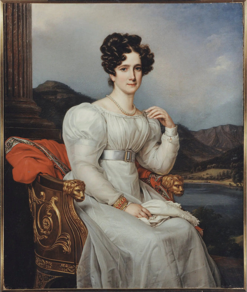 Fredrika Dorotea Vilhelmina, 1781 - 1826, İsveç Kraliçesi - Joseph Karl Stieler