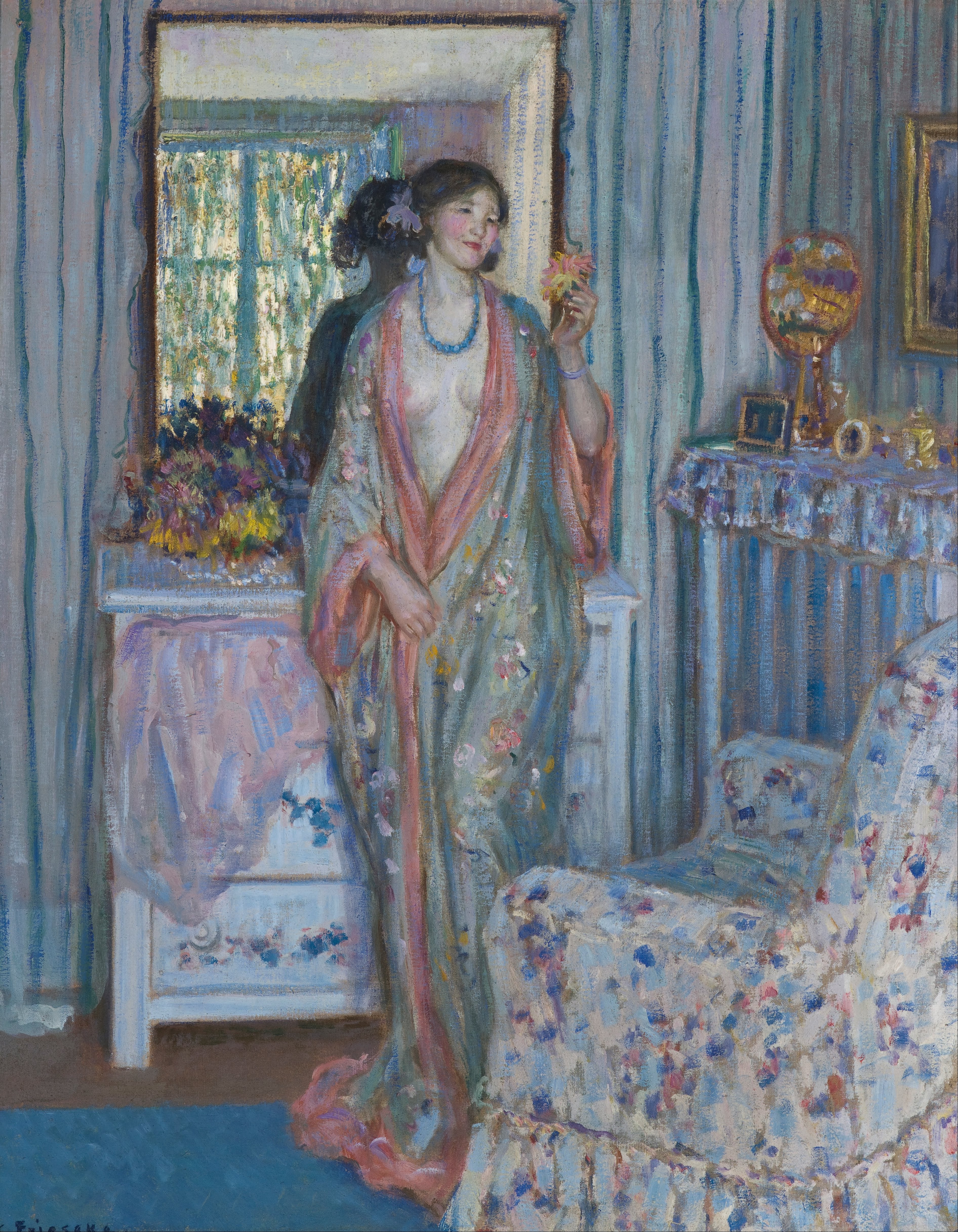 La Robe - Frederick Carl Frieseke