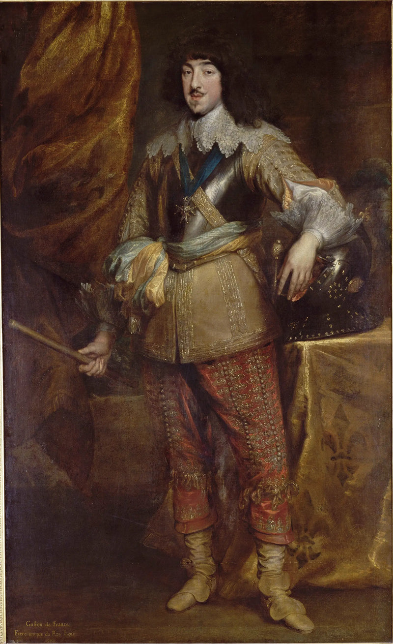 Gaston de France Portresi - Antoine van Dyck