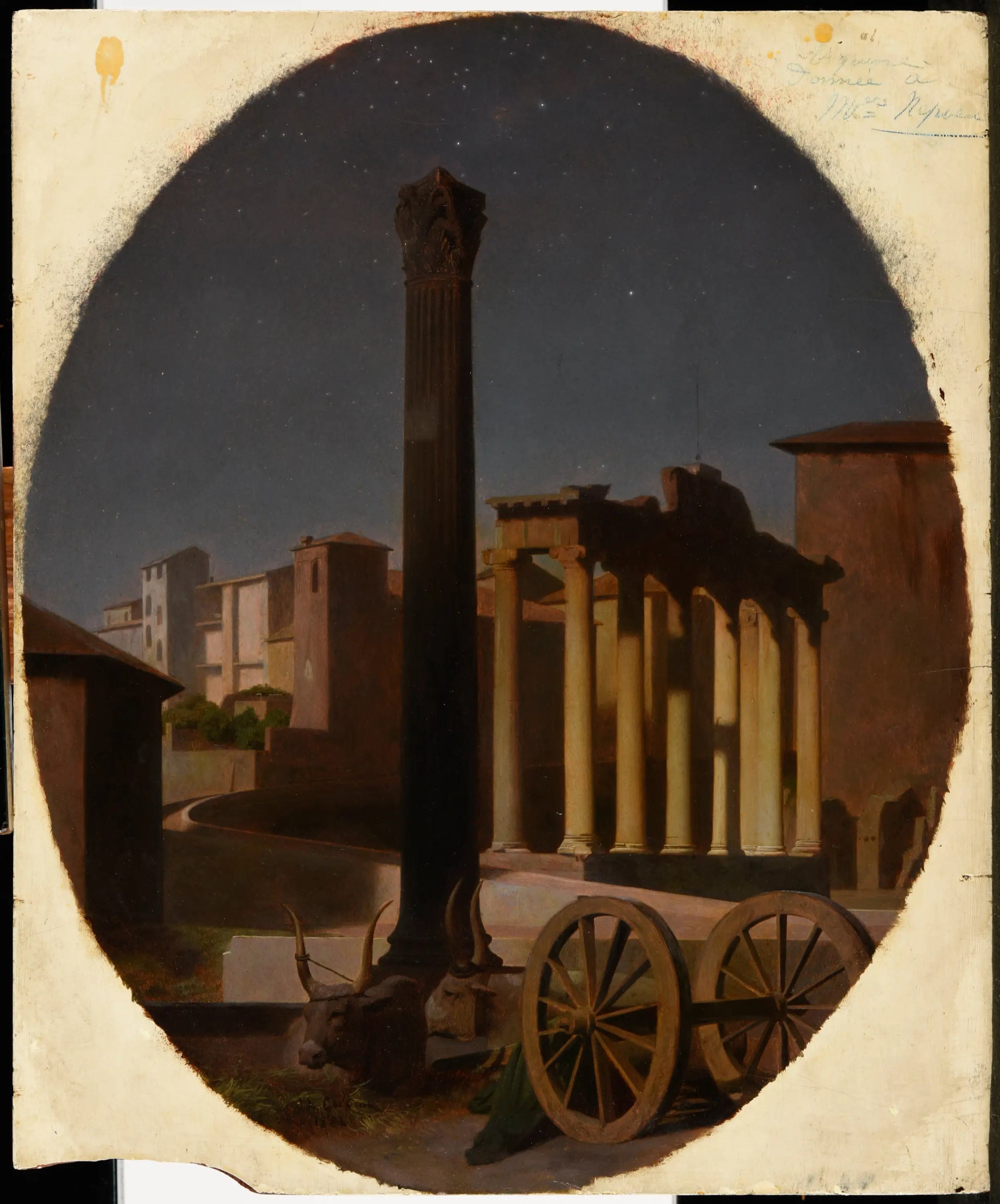 Reproduction du tableau « Le Forum, la nuit - Jean-Léon Gérôme » par Alpha Reproduction en peinture à l’huile