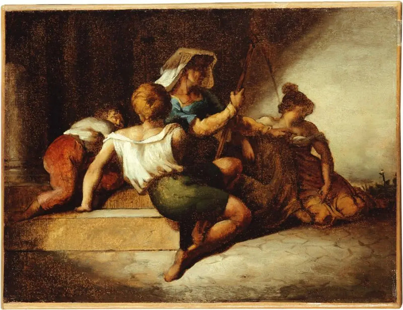 İtalyan Ailesi - Théodore Géricault