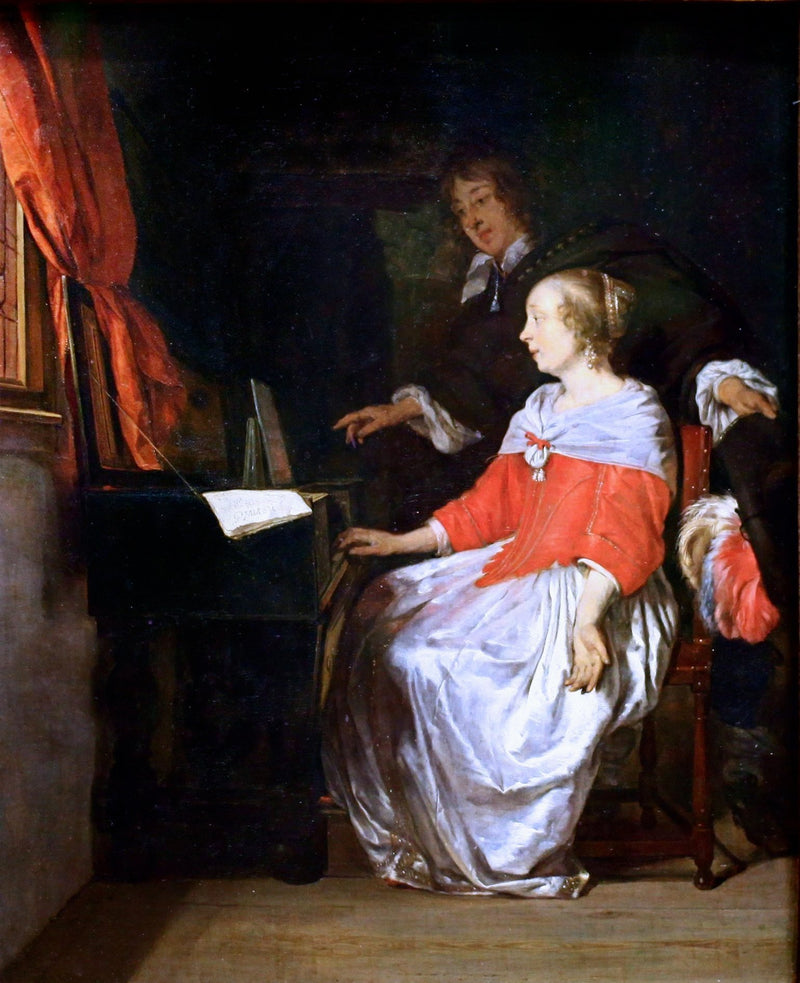 La Leçon de musique - Gabriel Metsu