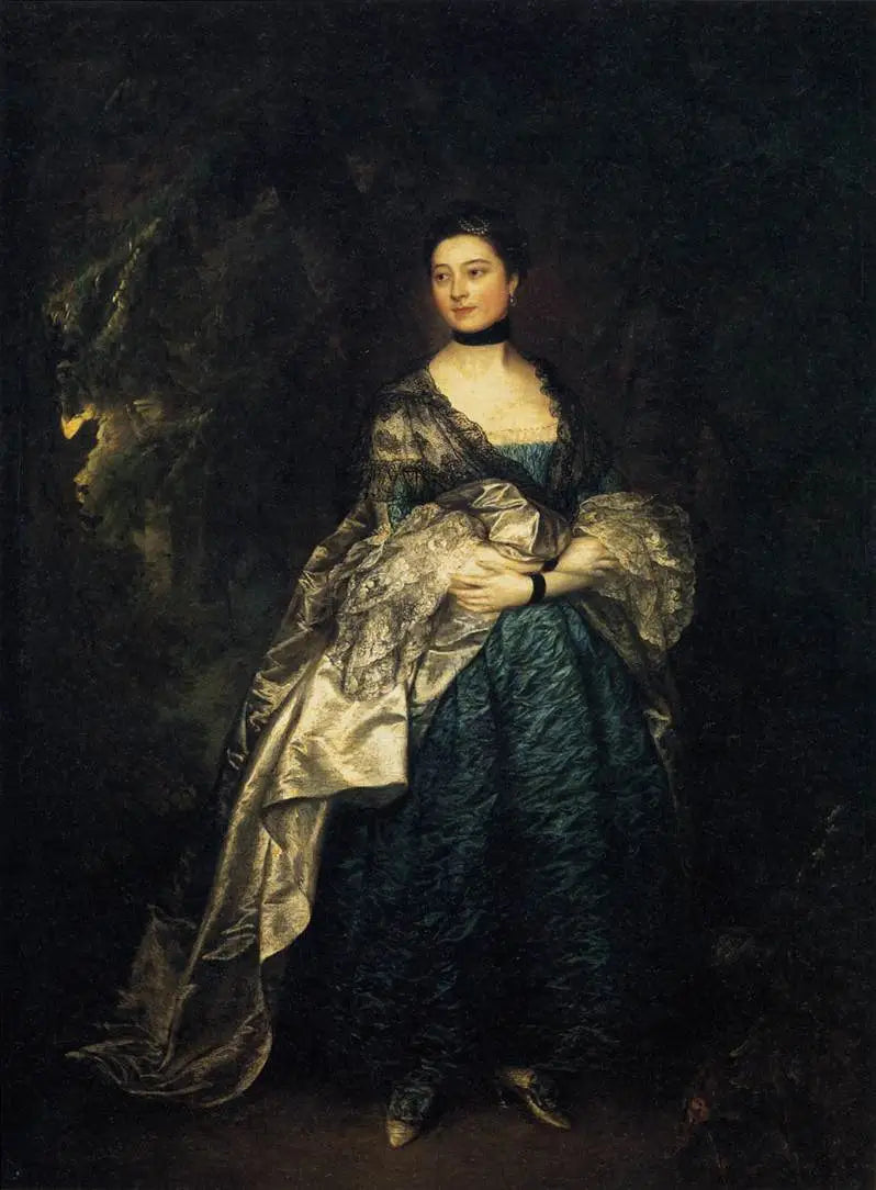 Lady Alston Portresi - Thomas Gainsborough