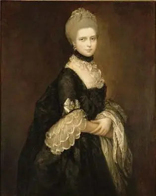 Maria Walpole, Waldegrave Kontesi, daha sonra Gloucester Düşesi'nin Portresi (1736-1807) - Thomas Gainsborough