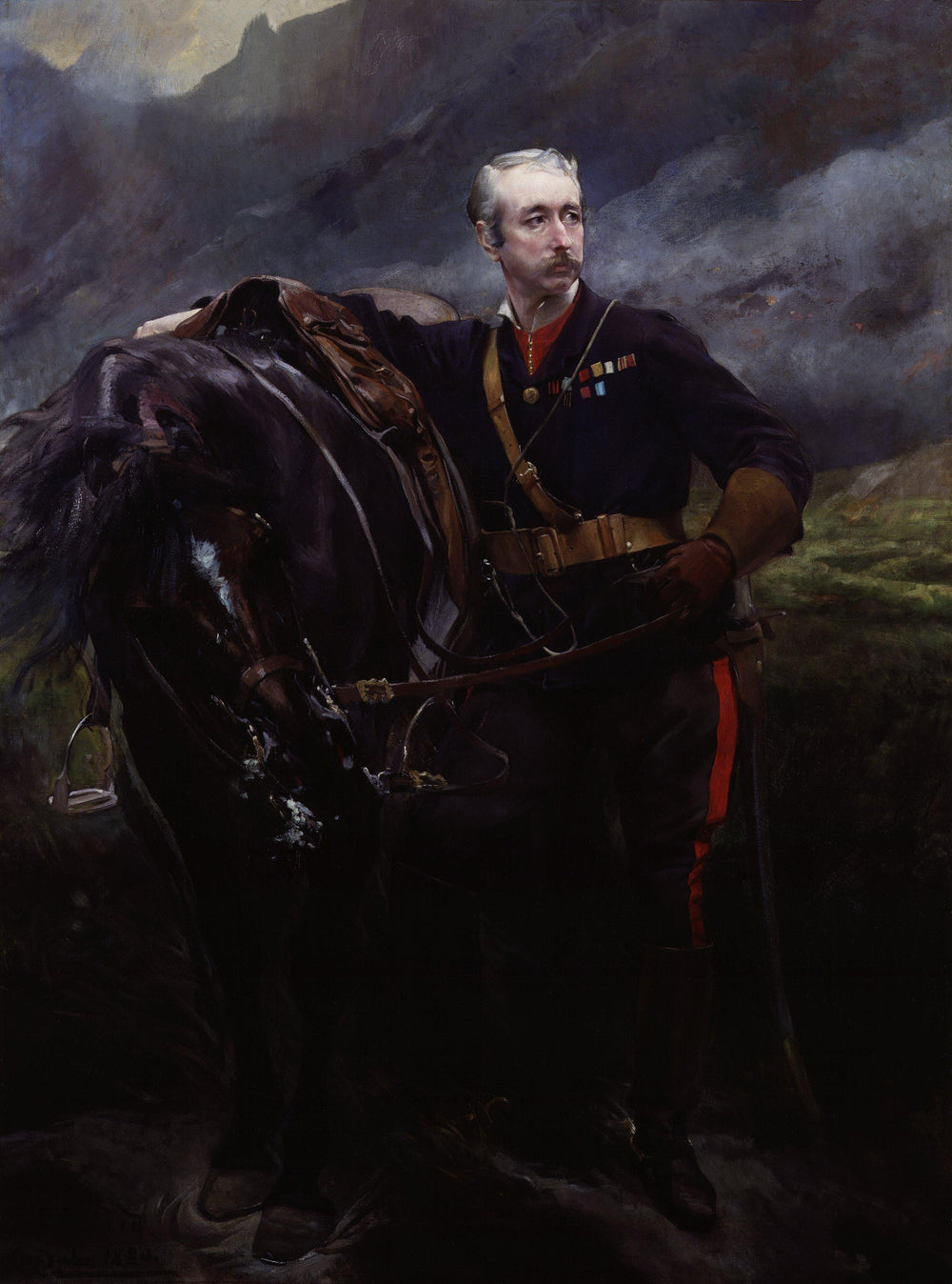 Grenat Joseph Wolseley, 1er vicomte Wolseley - Albert Besnard