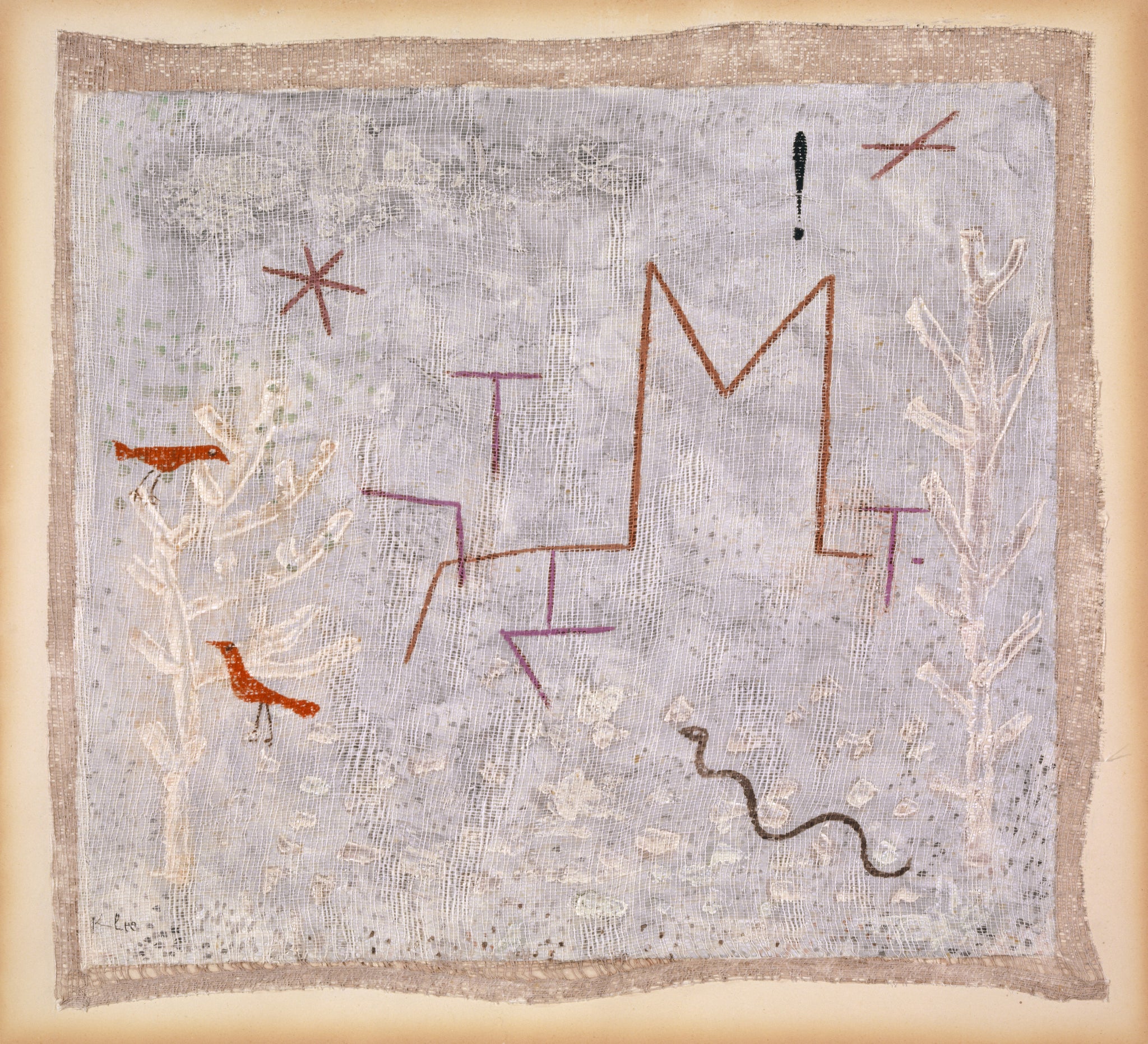 Portail de jardin K. — Paul Klee