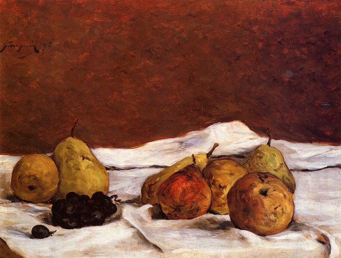 Armutlar ve Üzümler - Paul Gauguin