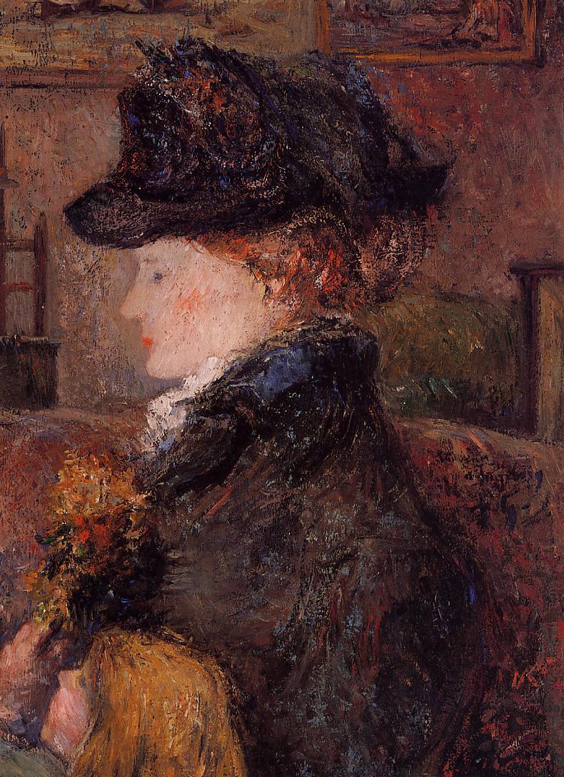 Kadın Portresi (Ingeborg Thaulow) - Paul Gauguin