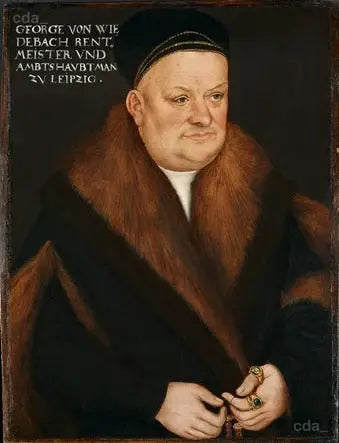 Georg von Wiedebach Portresi - Lucas Cranach the Elder