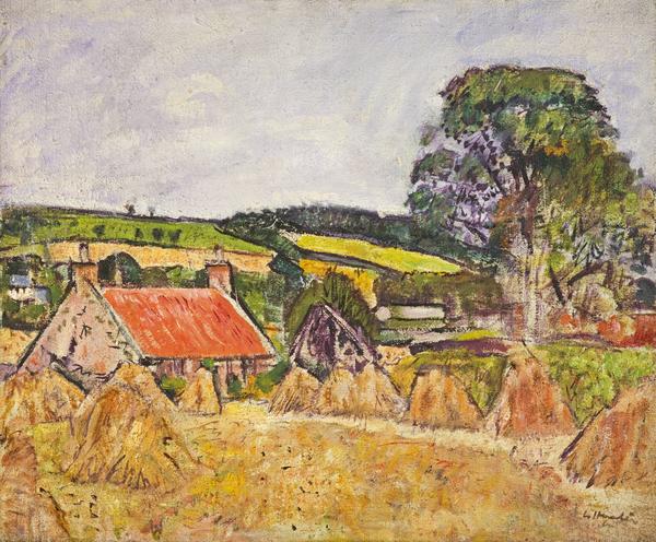 Champ de chaume - Leslie Hunter