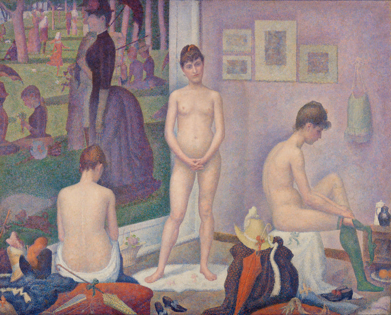 Poseyeler - Georges Seurat