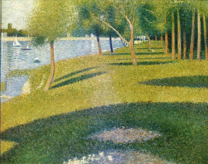Manzara, Büyük Jatte Adası - Georges Seurat