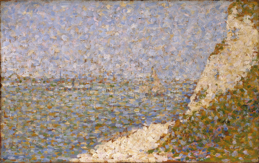 Étude pour « La Plage du Bas-Butin à Honfleur » - Georges Seurat