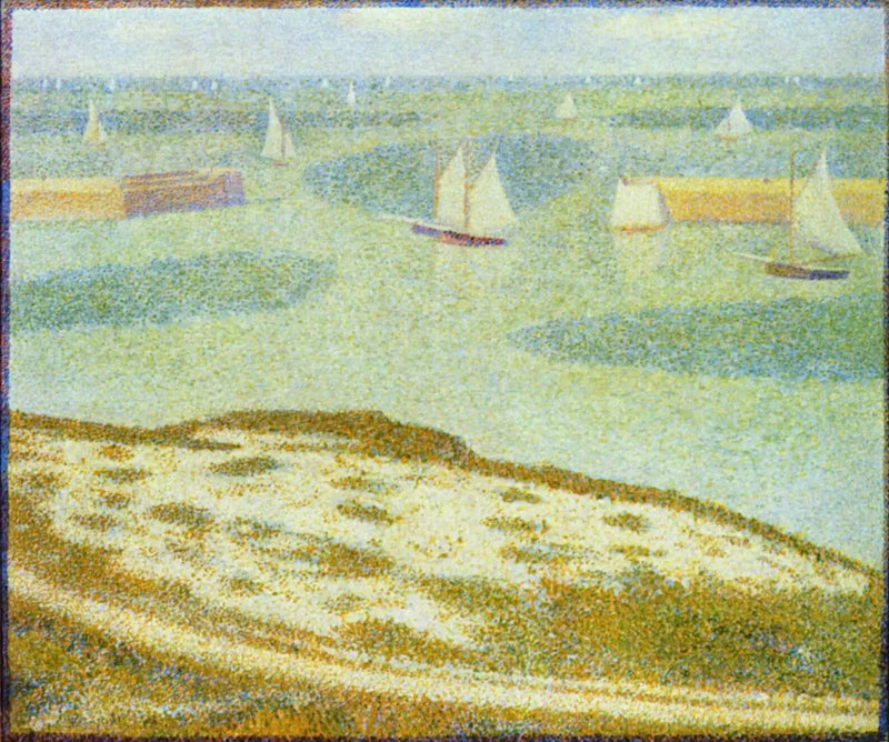 Port-en-Bessin, Liman Girişi - Georges Seurat