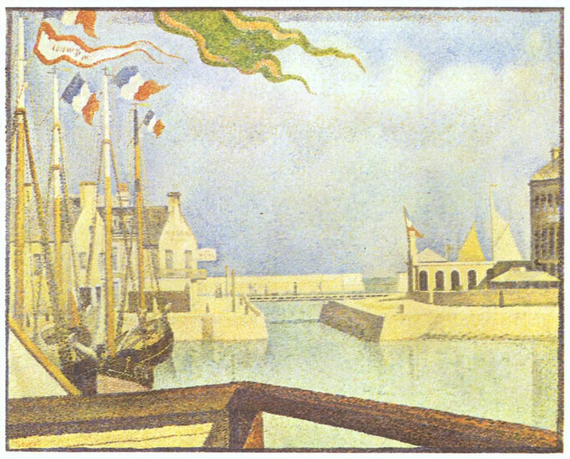Pazar, Port-en-Bessin - Georges Seurat