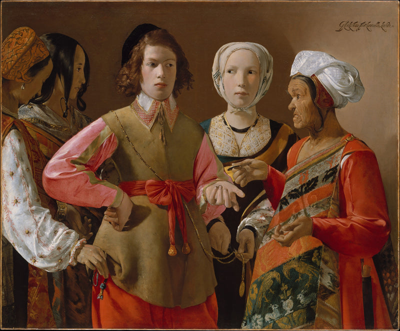 Geleceği Gösteren Kadın - Georges de La Tour