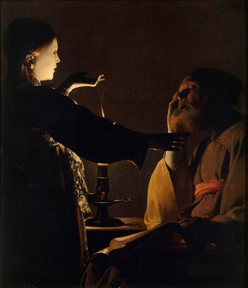 Cebrail'in Yusuf'a Görünüşü - Georges de La Tour