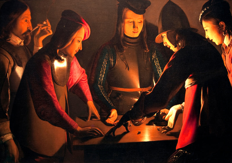 Zar Oynayanlar - Georges de La Tour