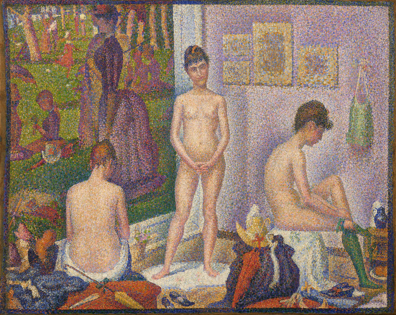 Poseyeler - Georges Seurat