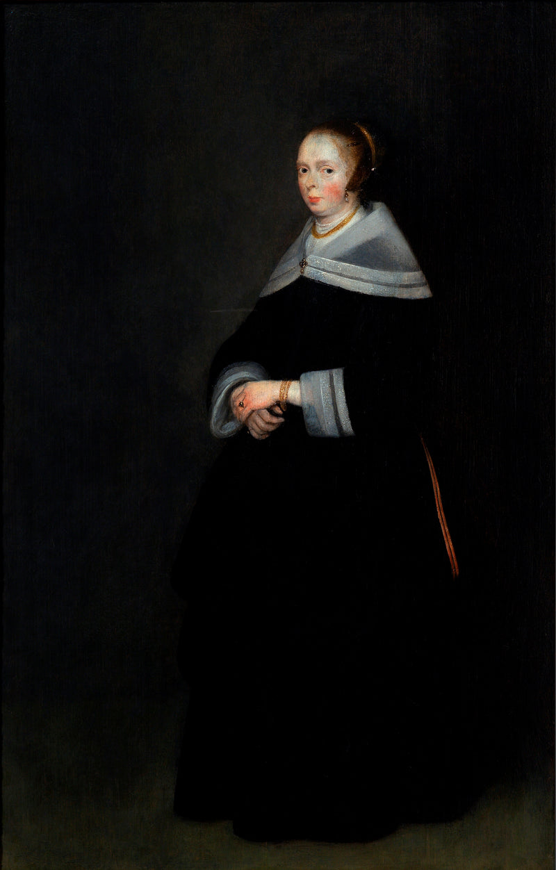 Portrait d'une dame - Gerard ter Borch