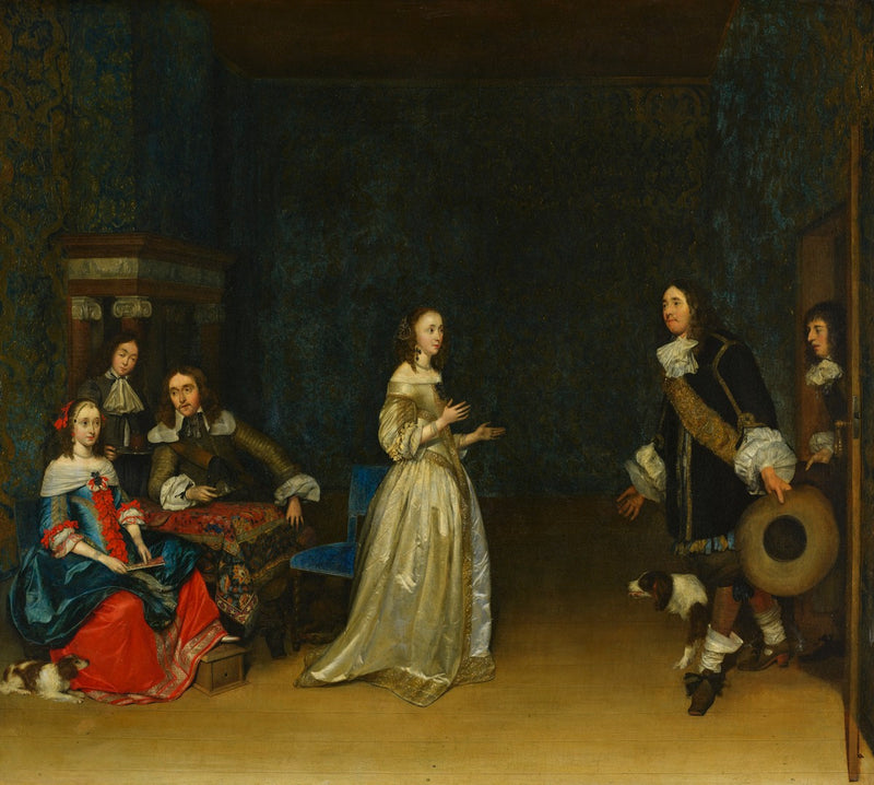 La Visite - Gerard ter Borch