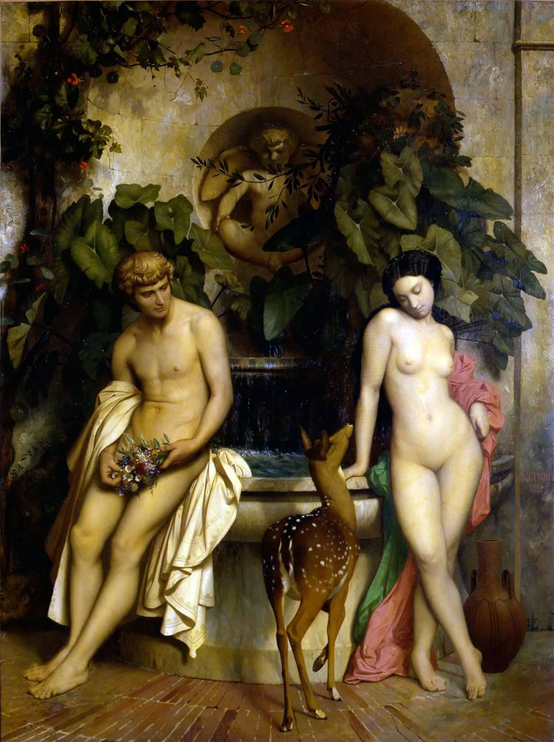 Daphnis ve Chloé - Jean-Léon Gérôme