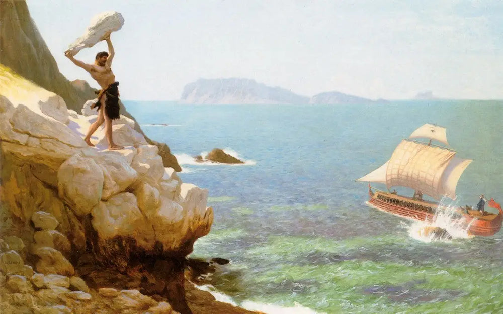 Reproduction du tableau « Polyphème - Jean-Léon Gérôme » par Alpha Reproduction en peinture à l’huile