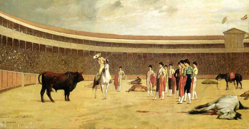 Boğa ve Picador - Jean-Léon Gérôme
